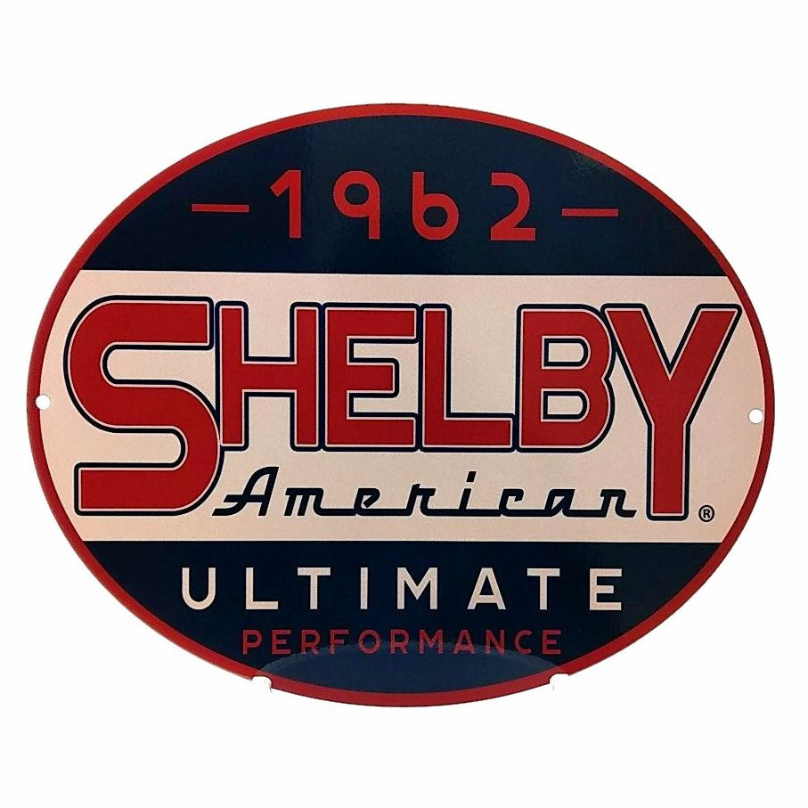 Remembering the Shelby years1962-1969英語版 Shelby Vintage 1962 Ultimate Oval Metal Sign | Auto Gear Direct