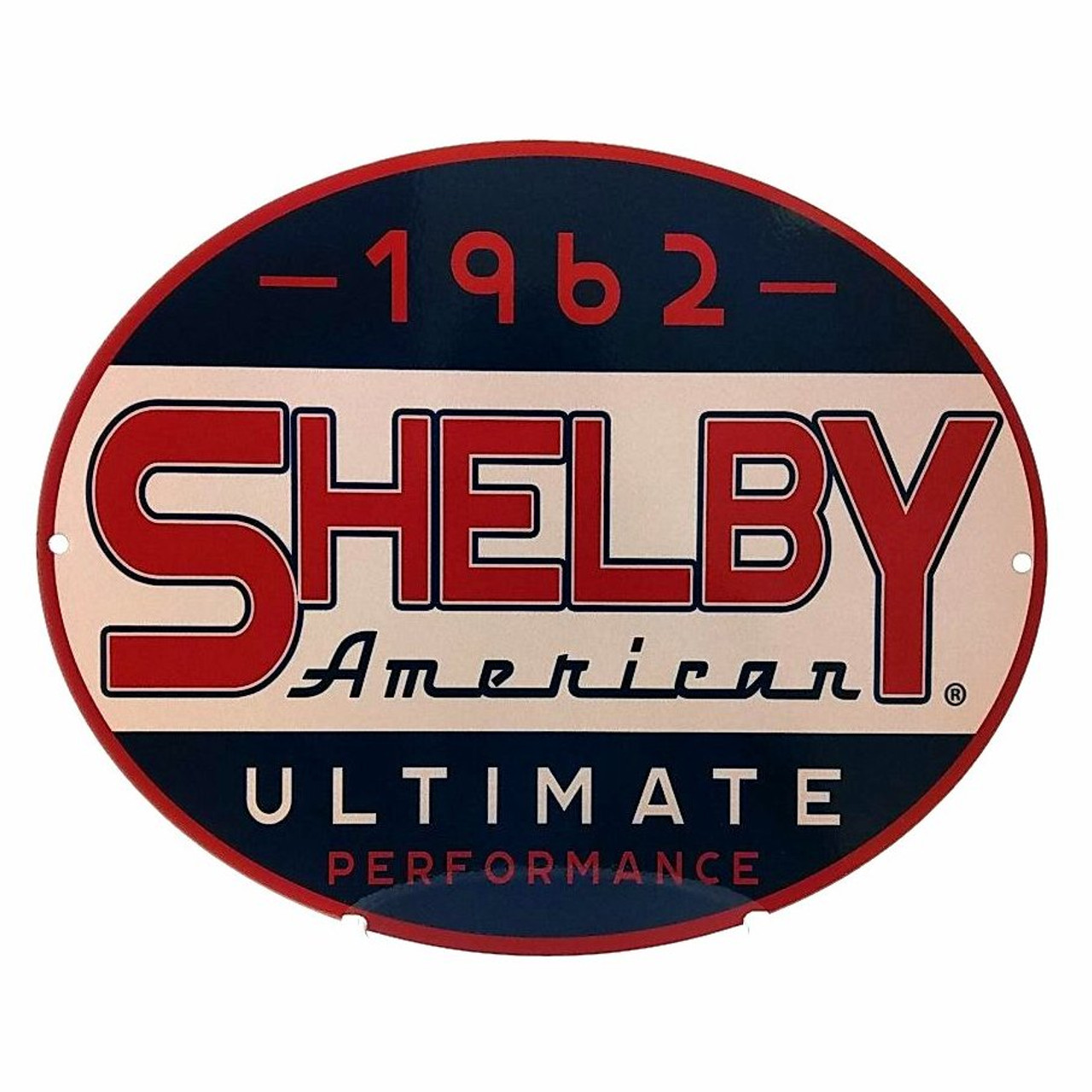 Shelby Vintage 1962 Ultimate Oval Metal Sign