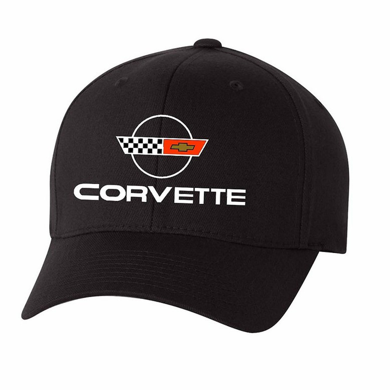 C4 Corvette Black Flex Fit Hat