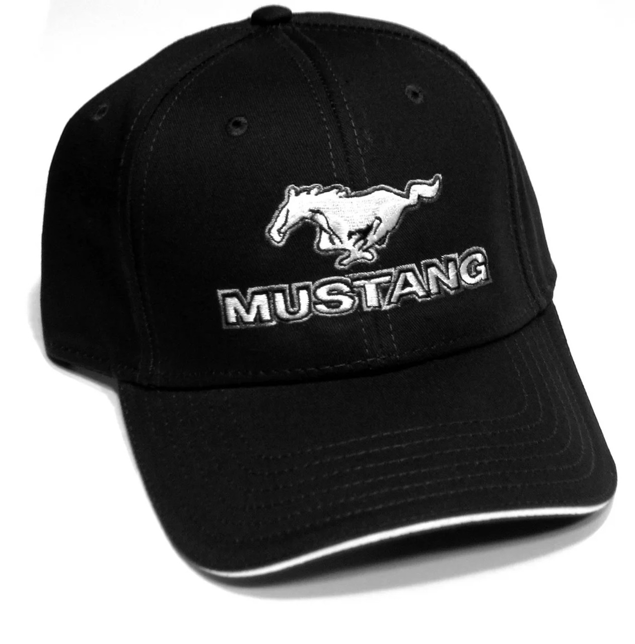 Ford Mustang Pony Black Hat