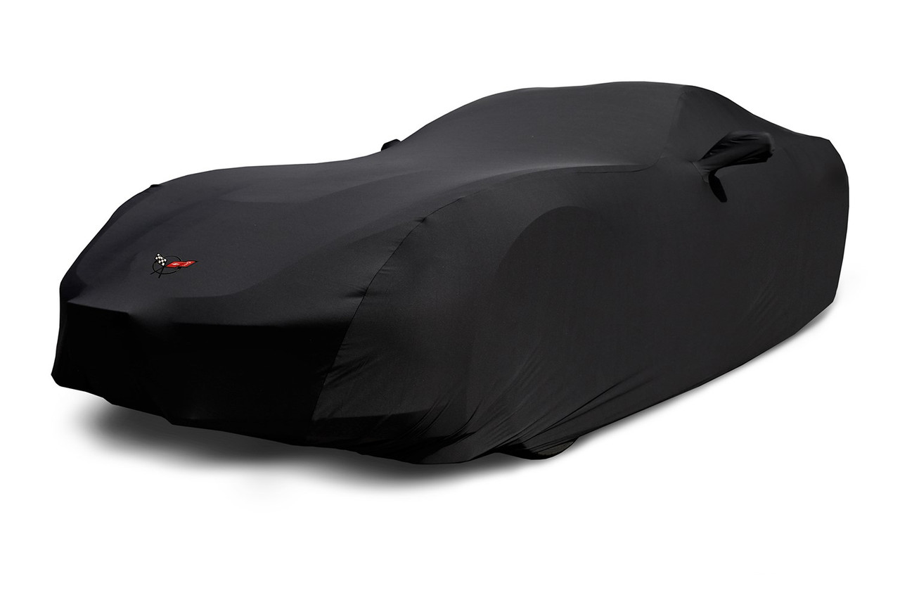 C5 Corvette Super Stretch Indoor Car Cover (left)