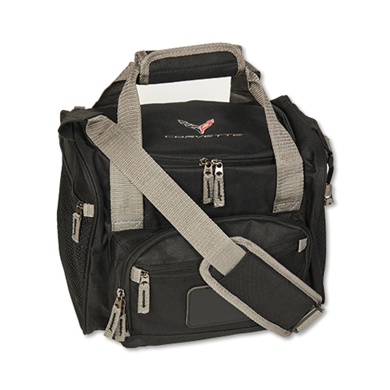 C8 Corvette Stingray Black/Gray Cooler Bag