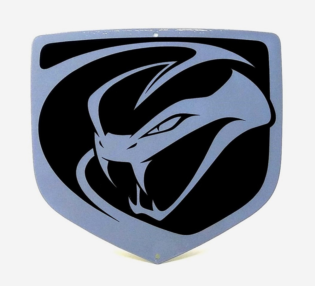 Dodge Viper Stryker Gray Emblem Metal Sign