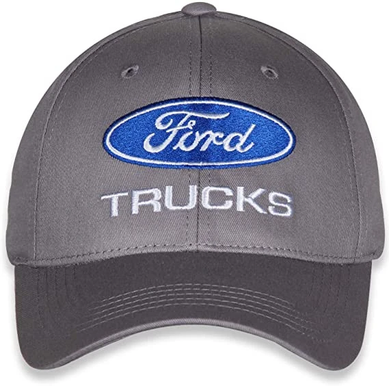 Ford Trucks Gray Cotton Hat (front)