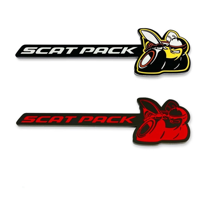 Scat Pack Acrylic Grill or Trunk Badge | Auto Gear Direct