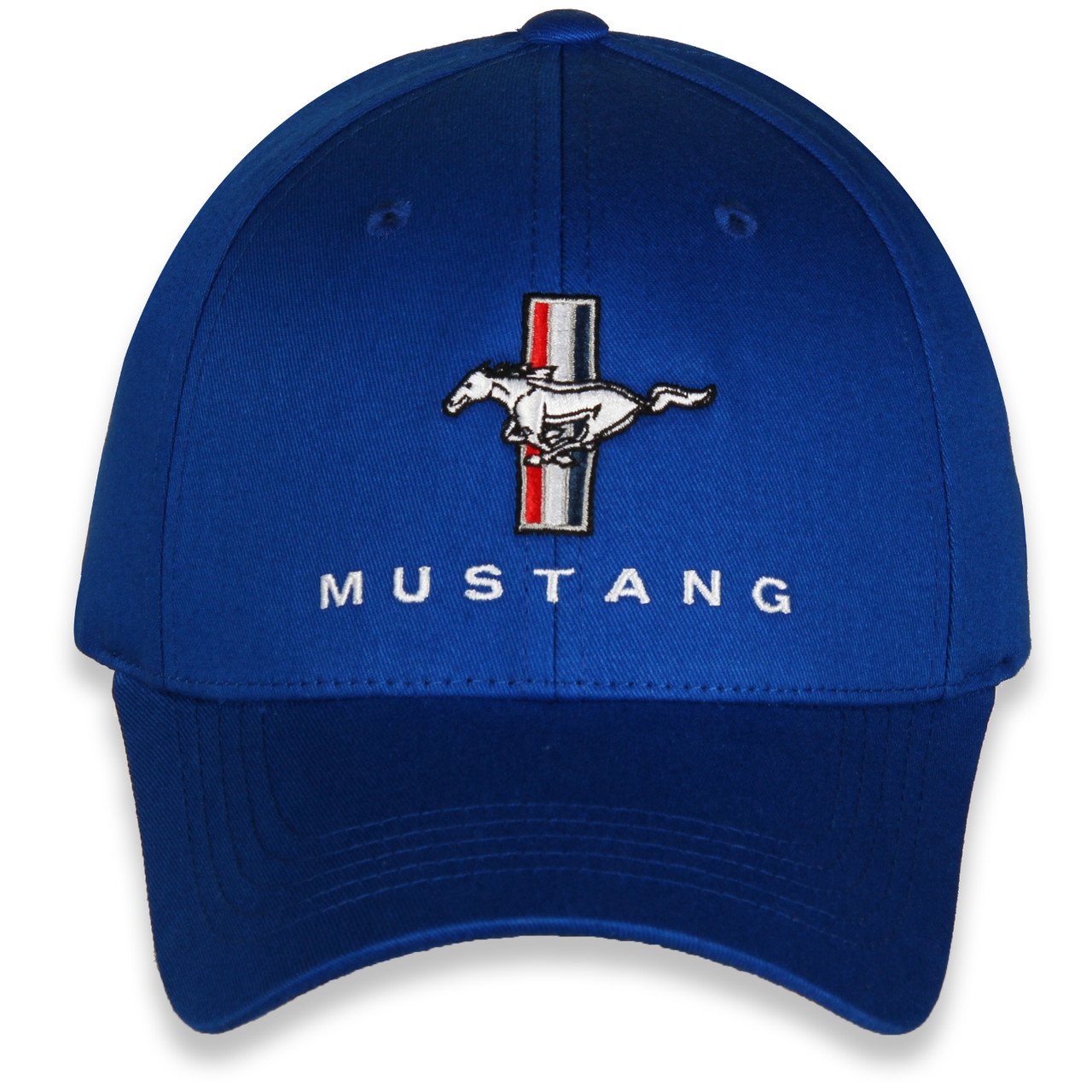 Ford Mustang Tri-Bar Classic Blue Hat | Auto Gear Direct