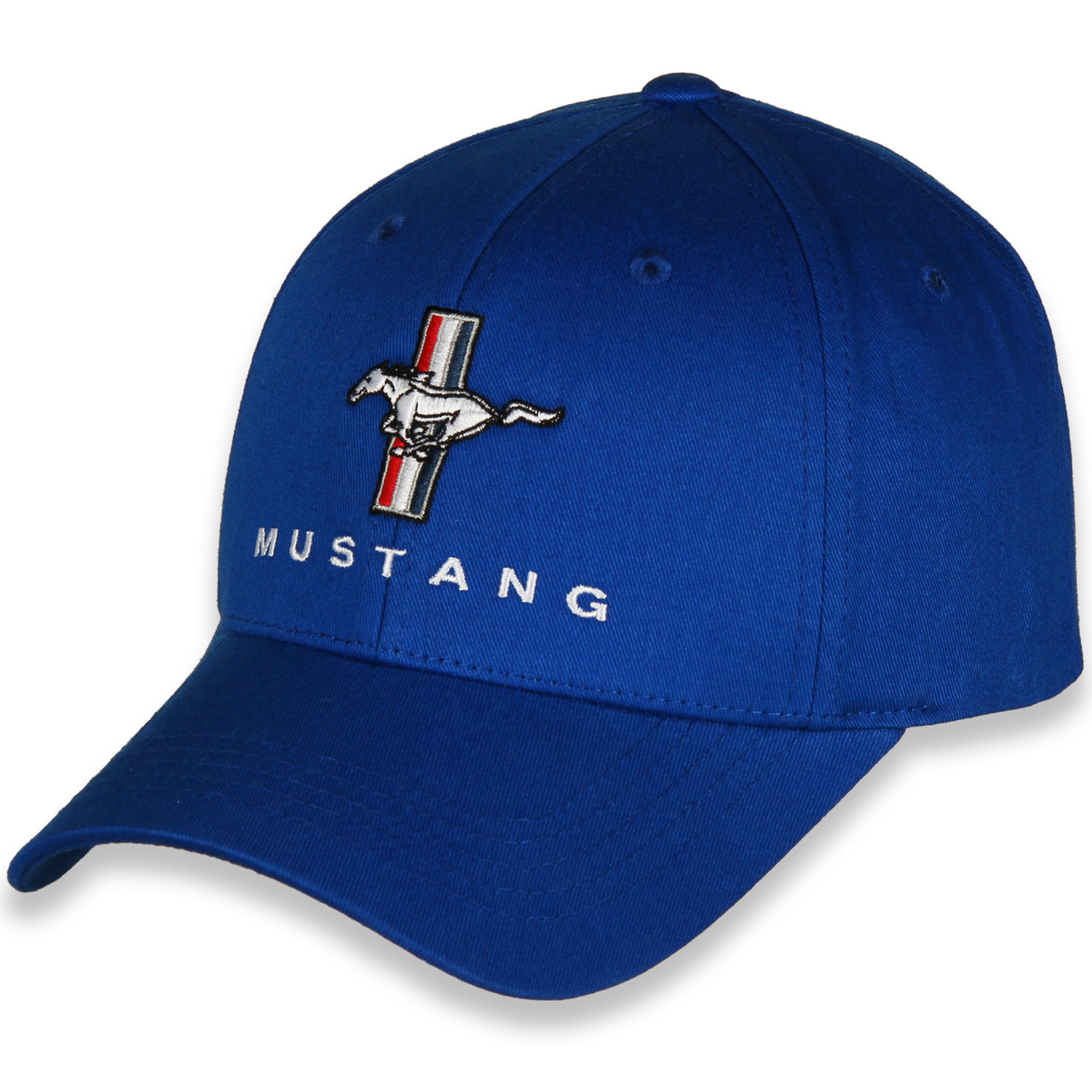 | Blue Gear Mustang Hat Tri-Bar Auto Ford Classic Direct