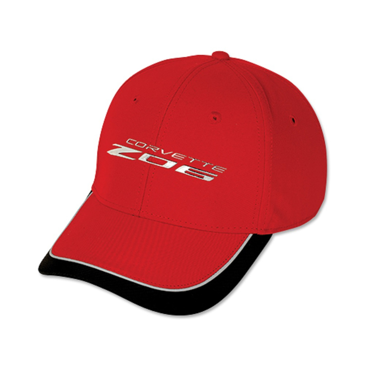 C8 Z06 Corvette Liquid Metal Red Hat