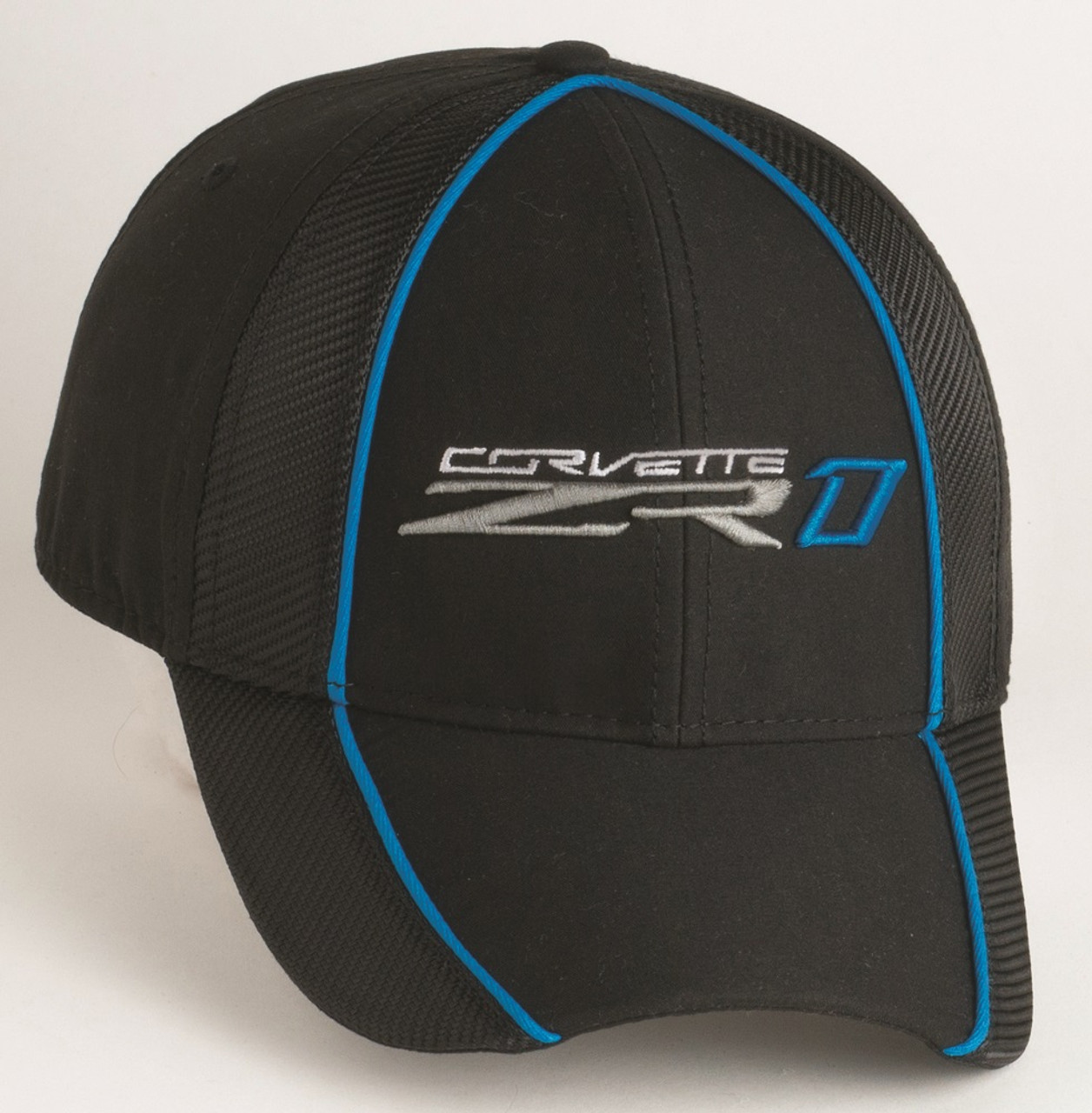 C7 ZR1 Supercharged Black and Blue Hat
