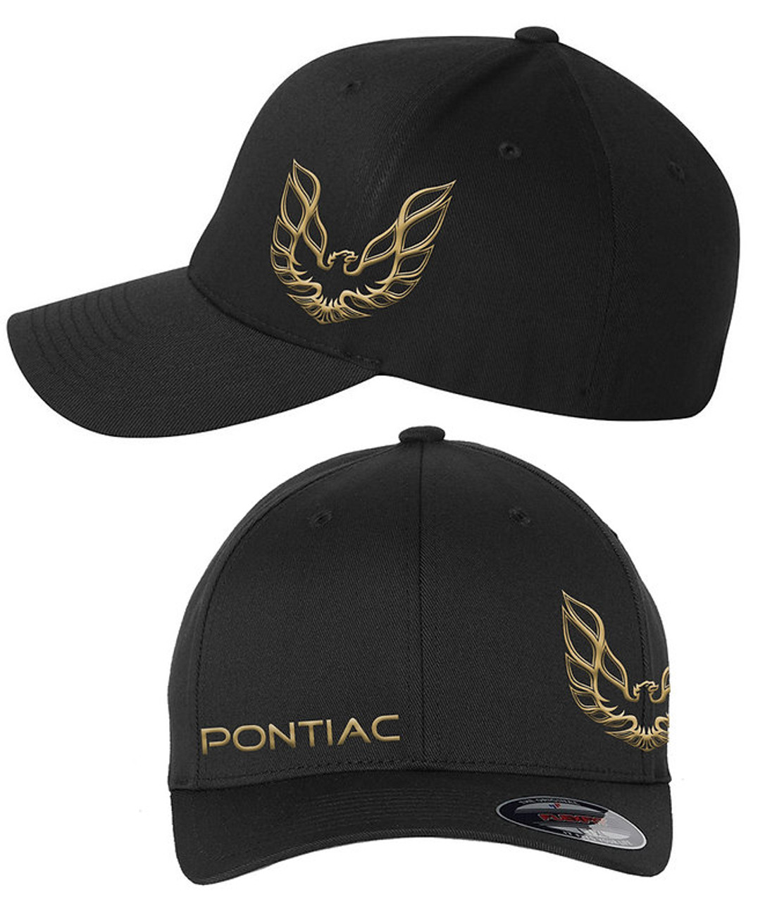 Pontiac Firebird Black Flex Fit Hat