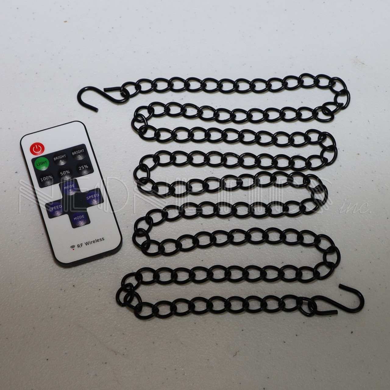 Hanging Chain and Dimmer Remote