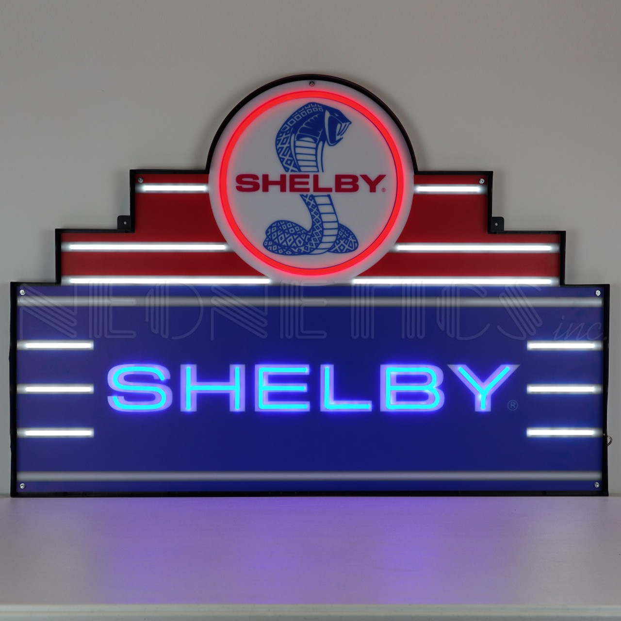 Shelby Art Deco Marquee LED Flex Neon Sign