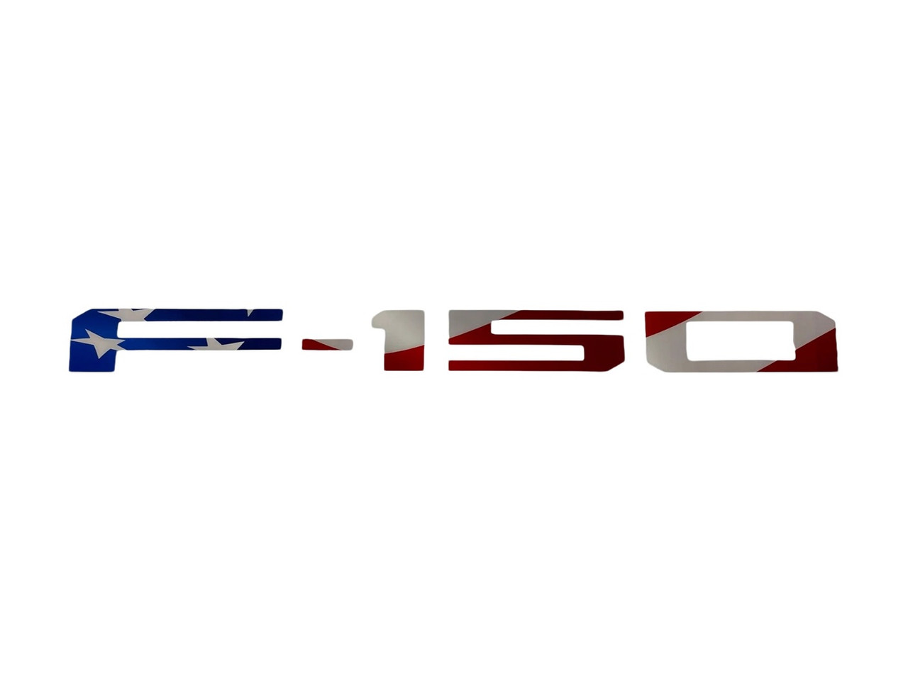 F-150 Tailgate Letter Kit (USA Flag Colors)