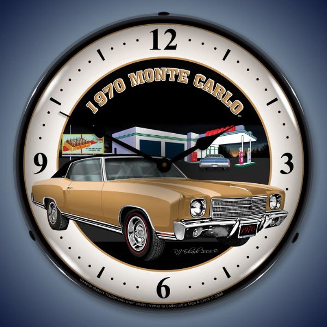 1970 Monte Carlo Clock