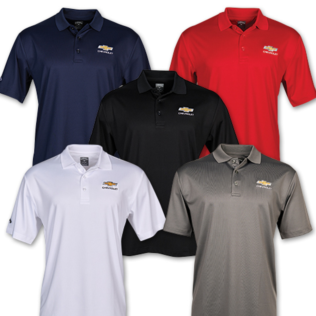 Chevrolet Gold Bowtie Callaway Polo Shirt