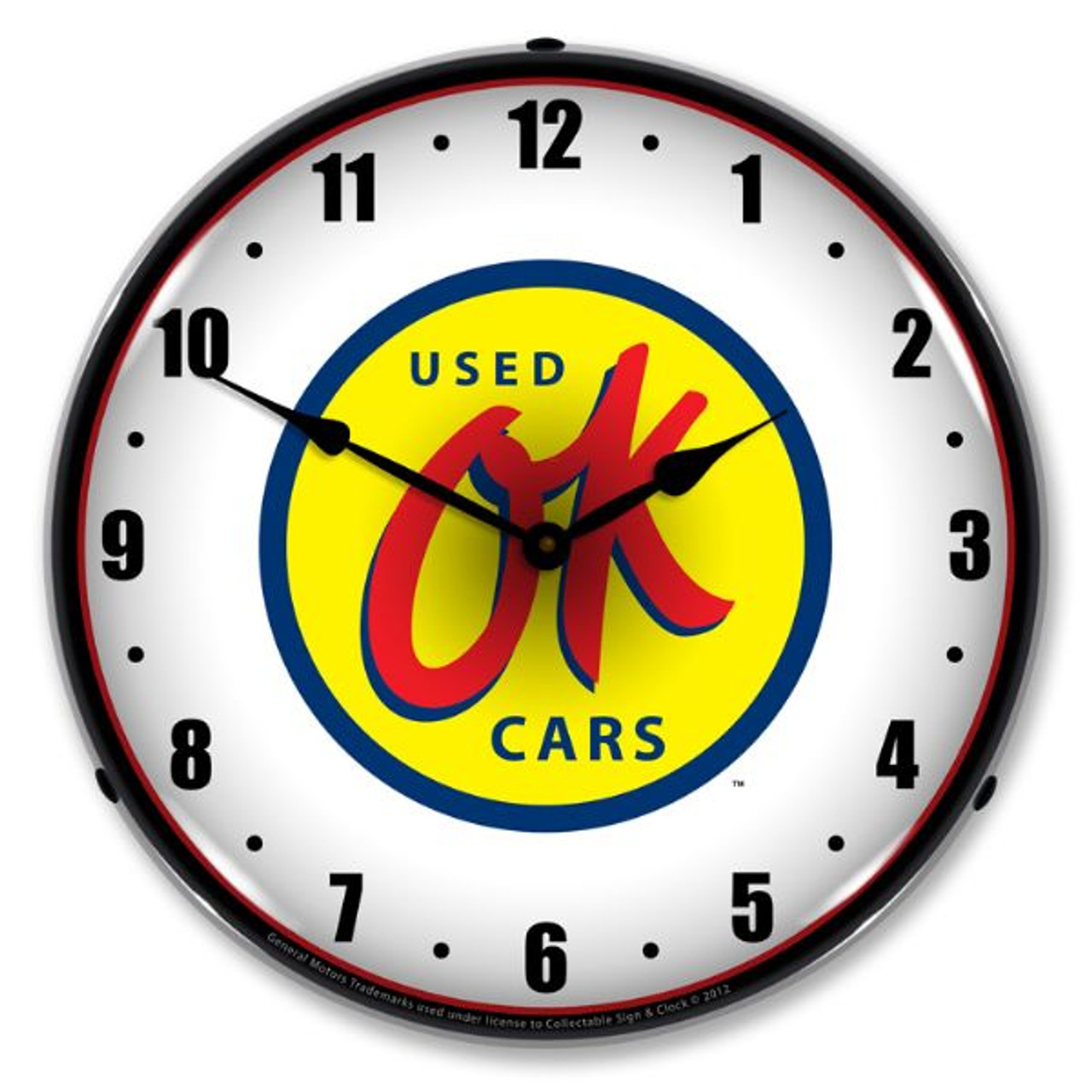 Ok Used Cars Clock