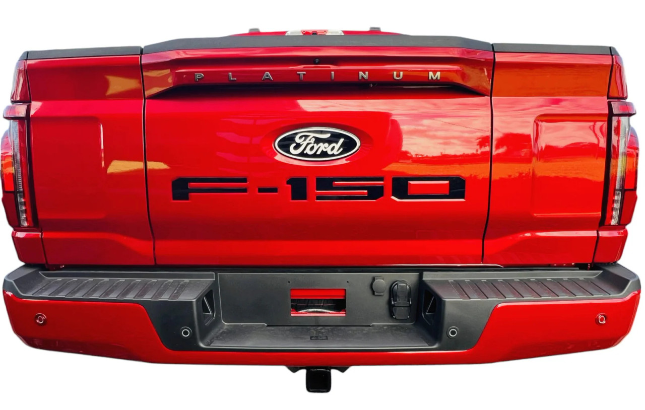 Ford 2024-Up F-150 Pro Access Tailgate Letter Kit (Black on Truck)
