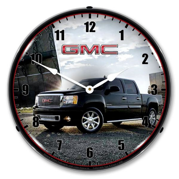 2013 GMC Sierra Truck LED Backlit Clock
