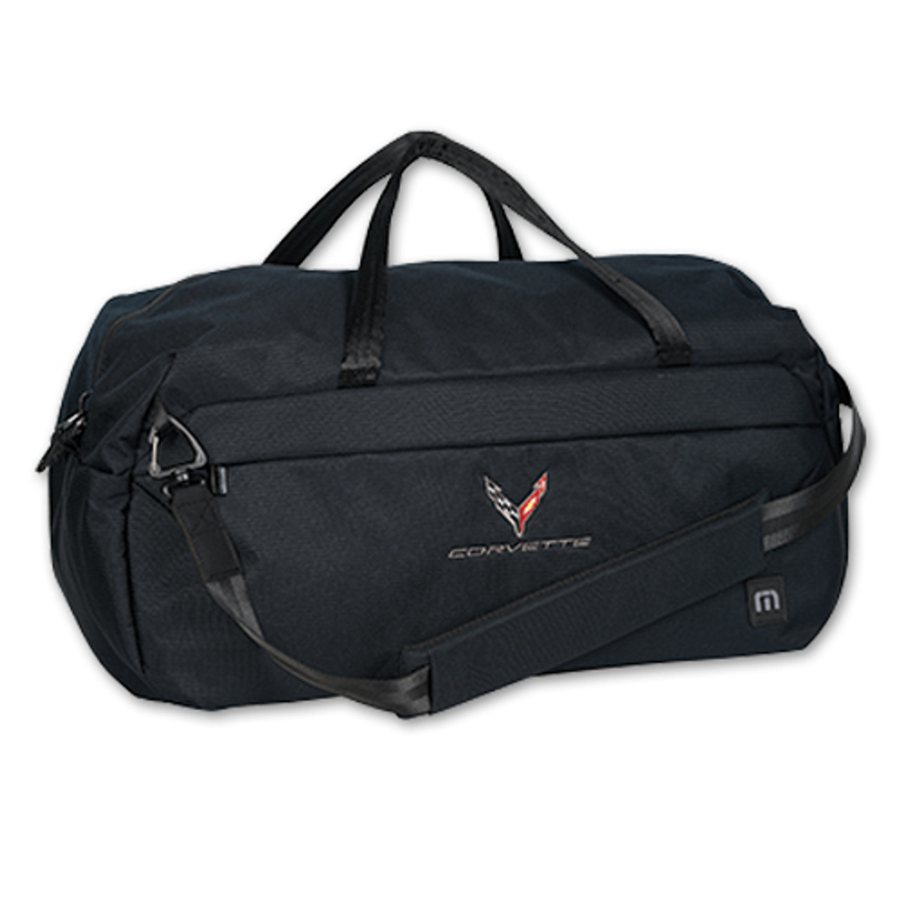 C8 Corvette Travis Mathew Black Duffle Bag