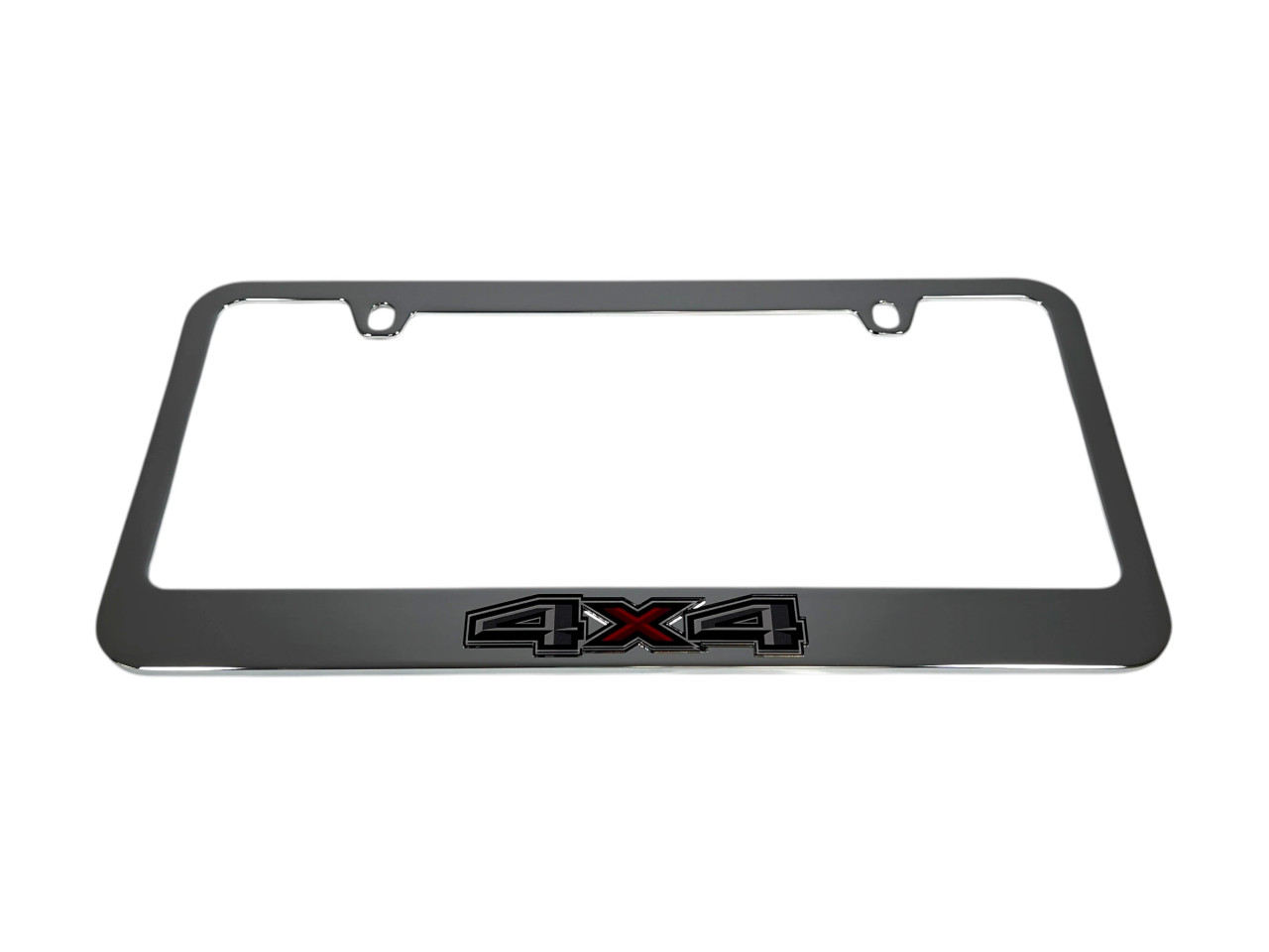 Ford 4X4 Chrome License Plate Frame - Color Logo