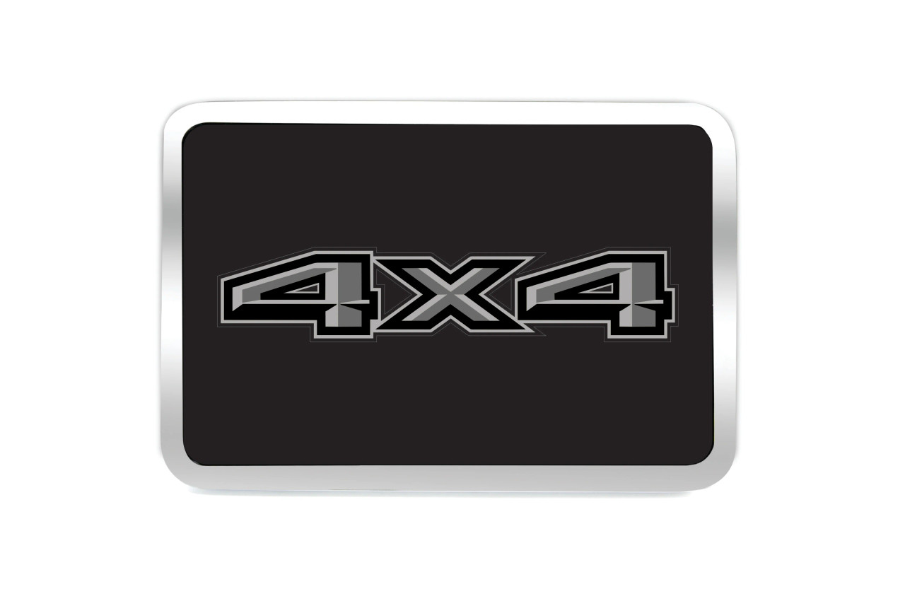 Ford 4X4 XL Trailer Hitch Plug - Dark Logo