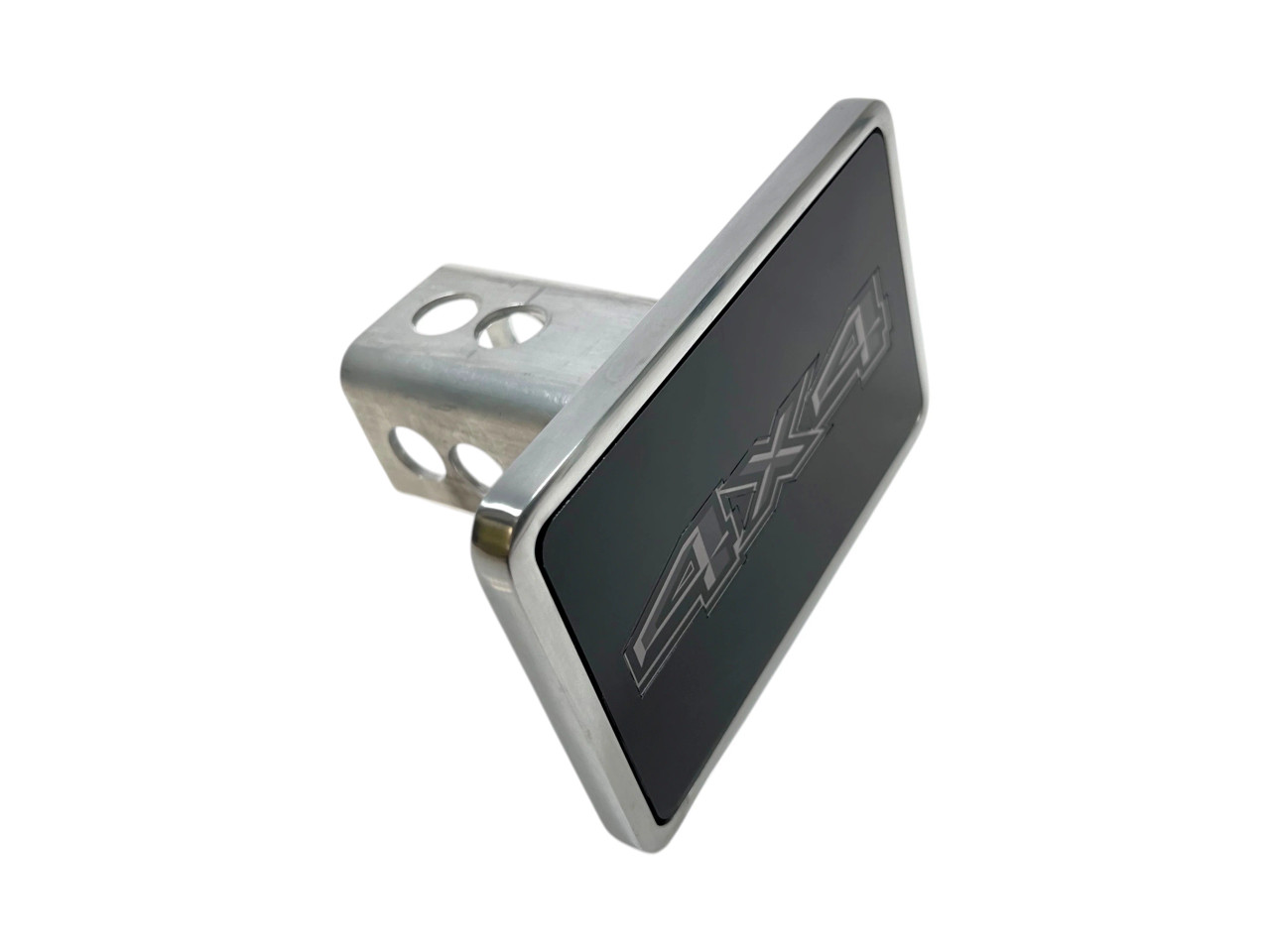 Ford 4X4 XL Trailer Hitch Plug - Dark Logo (angled alt)
