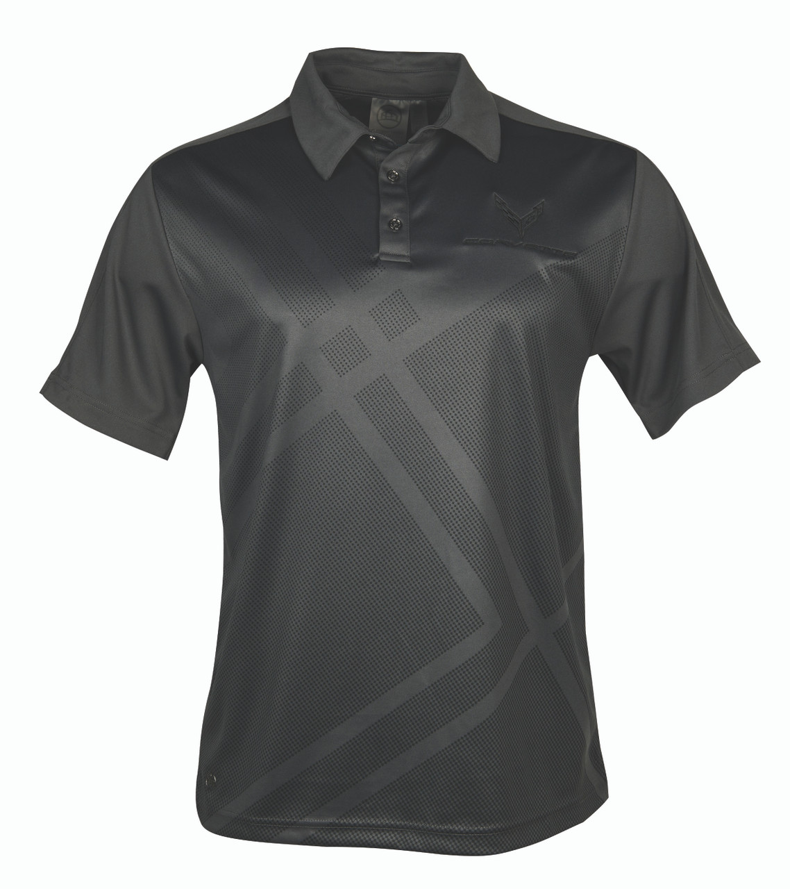 C8 Corvette Stormtech H2X-Dri Polo Shirt (gray)