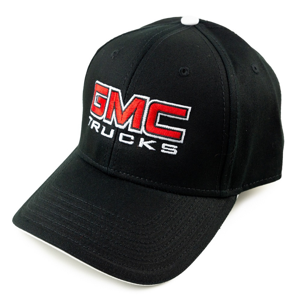 GMC Trucks Sandwich Brim Black Hat