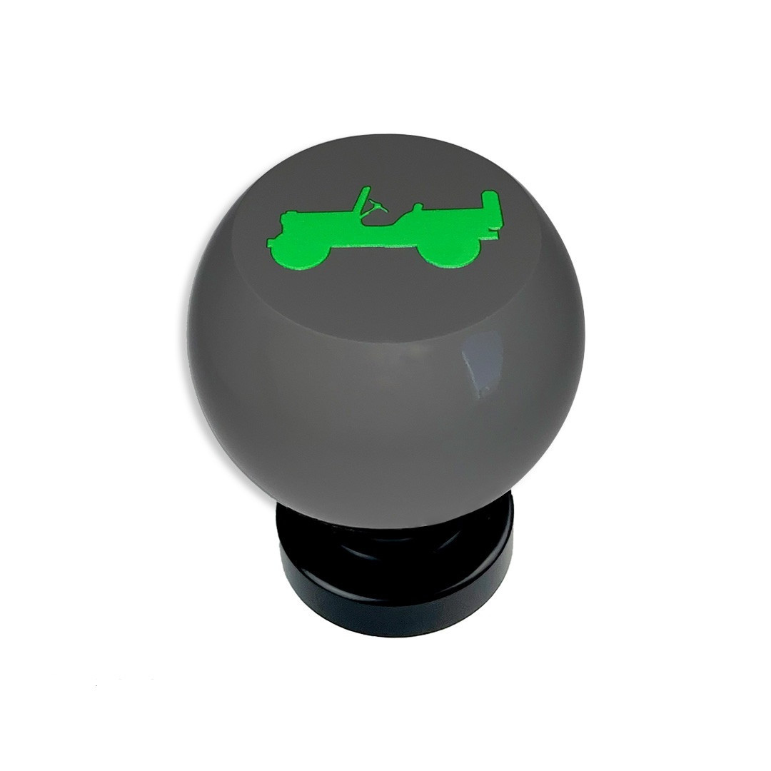 2018-Up Jeep Wrangler JL Billet Manual Flat Shifter Knob