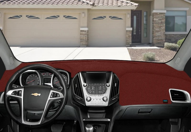 Custom Dash Covers - Poly Carpet - Maroon
