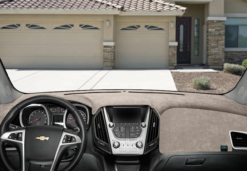 Custom Dash Covers - Sedona Suede - Taupe