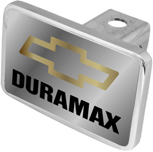 Duramax Hitch Plug (mirror background)