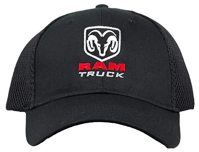 Dodge Ram Truck Black Mesh Hat Auto Gear Direct