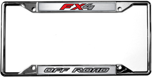 Ford FX License Frame