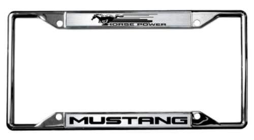 Mustang License Frame