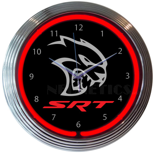 Dodge SRT Hellcat Clock