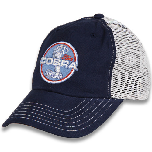 Shelby Cobra Blue/Khaki Mesh Hat right