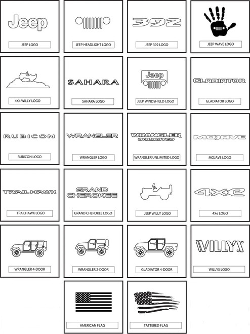 Jeep Logo Choices