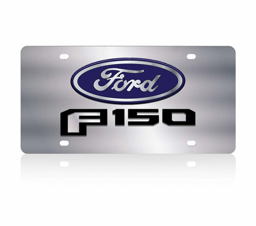 Ford F-150 Stainless Steel License Plate