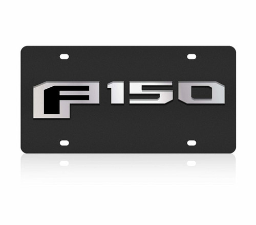 Ford F-150 Carbon Stainless Steel License Plate