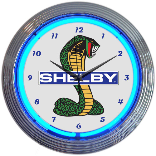 Ford Shelby Cobra Neon Clock