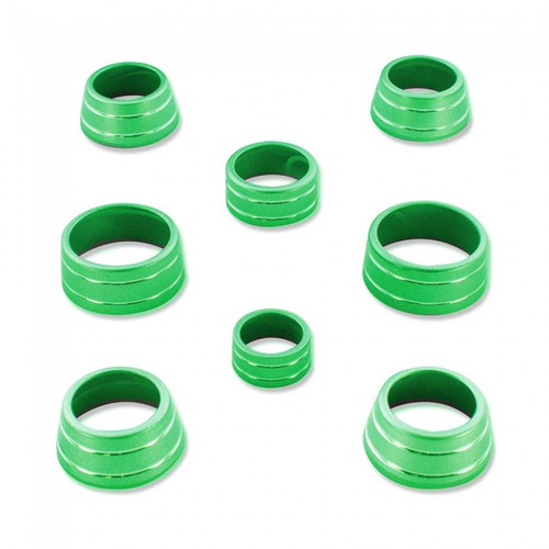 2016-2024 Camaro Billet Interior Knob Kit - Krypton Green