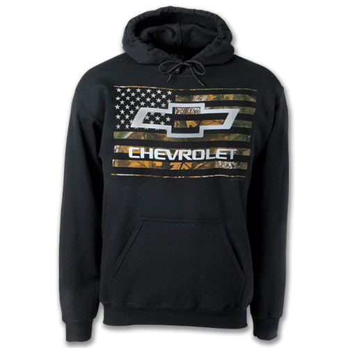 Chevrolet Camo Flag Sweatshirt Hoodie