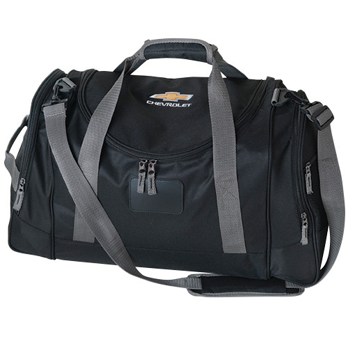 Chevrolet Deluxe Black Travel Duffle Bag