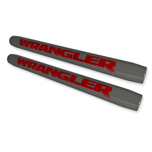 2018-Up Jeep Wrangler JL Billet Rear Window Shock Covers