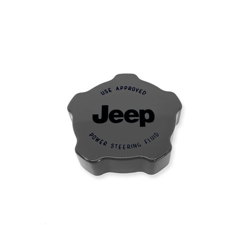 2018-Up Jeep Wrangler JL Billet Power Steering Cap Cover (Jeep Logo)