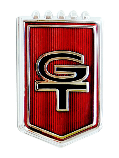 1965 Ford Mustang GT Emblem Metal Sign