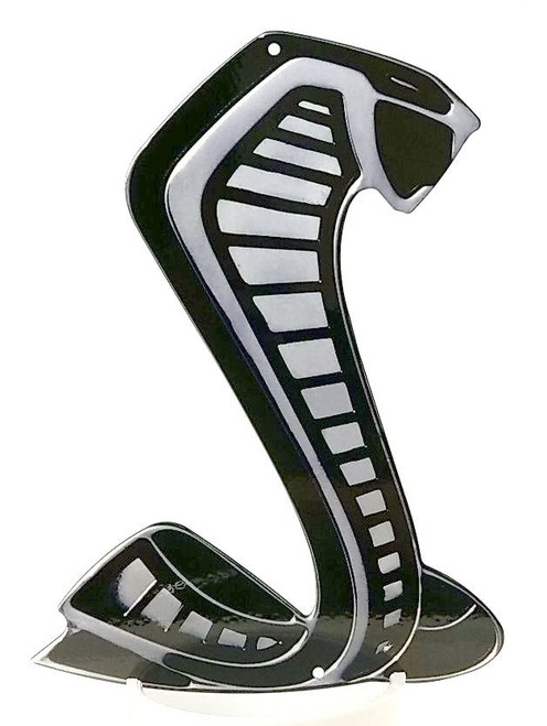 Ford Mustang GT500 Cobra Snake Metal Sign