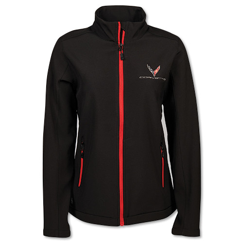 Women's C8 Corvette Matrix Black Jacket