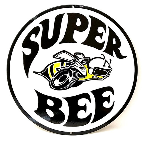 Dodge Super Bee Emblem Metal Sign